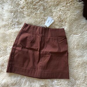 SPANX Brown Mini Skirt